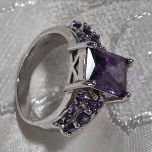 Beautiful amethyst ring